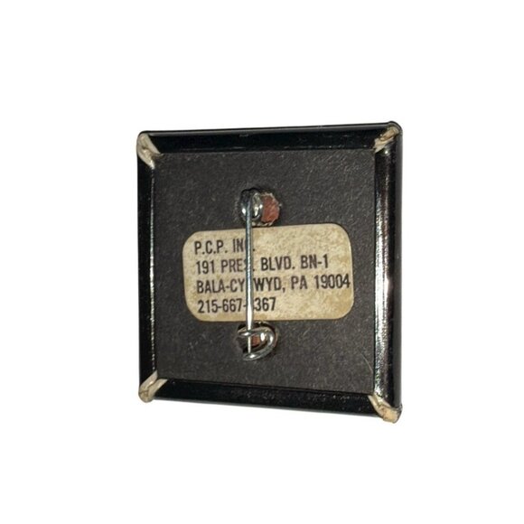 Joe Jackson Punk Rock Ska Vintage 70s Square Pinback Button Pin - Picture 3 of 3